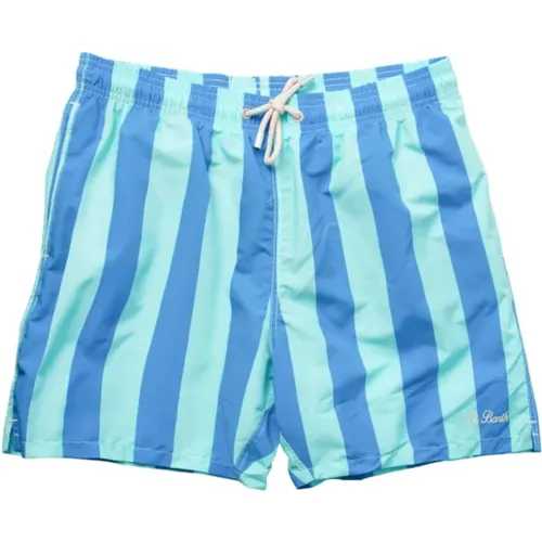 Stripes Pop Swimshorts , Herren, Größe: 2XL - MC2 Saint Barth - Modalova