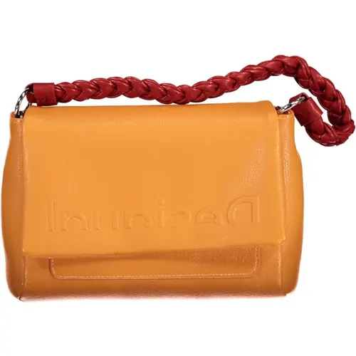 Polyurethan Handtasche mit Abnehmbaren Trägern , Damen, Größe: ONE Size - Desigual - Modalova