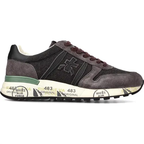 Gray Suede Sneakers Aw24 , male, Sizes: 11 UK, 9 UK, 8 UK, 7 UK, 10 UK - Premiata - Modalova