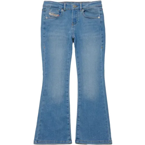 Hell schattierte Bootcut JoggJeans® - 1969 D-Ebbey,Kinder Flare Jeans in Hellblau - Diesel - Modalova