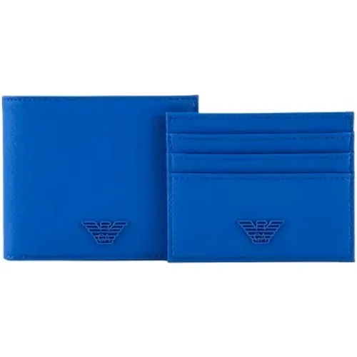 Bluette Wallet , male, Sizes: ONE SIZE - Emporio Armani - Modalova