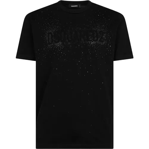 T-shirts and Polos , male, Sizes: S, L, XS - Dsquared2 - Modalova