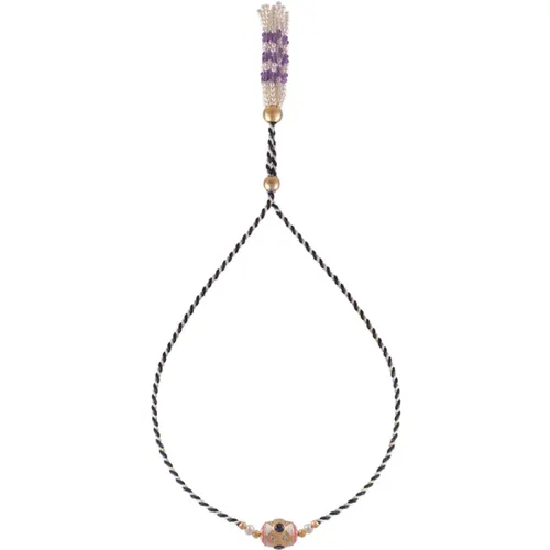 Orishas Tassel Necklace , female, Sizes: ONE SIZE - Dorothée Sausset - Modalova