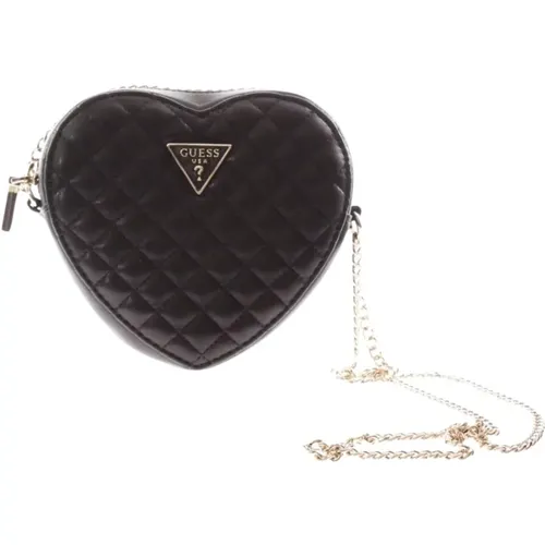 Quilted Heart Bag in , female, Sizes: ONE SIZE - Guess - Modalova