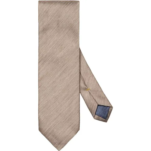 Modernes Seiden Leinen Krawatte - Eton - Modalova
