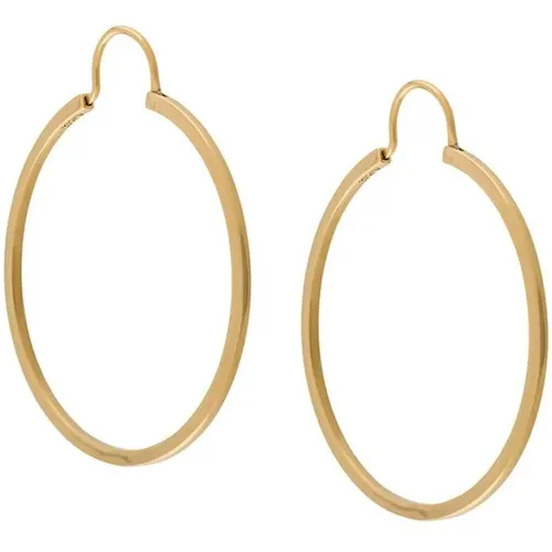 Gold Hoop Earrings Marilou , female, Sizes: ONE SIZE - A.p.c. - Modalova