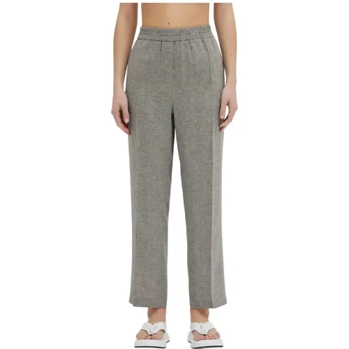 Tapered Trousers , female, Sizes: L - Erika Cavallini - Modalova