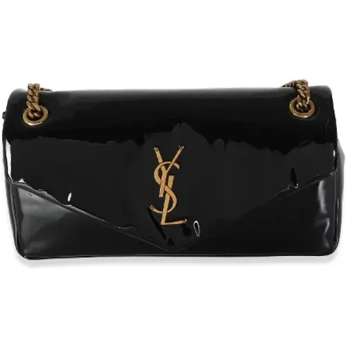 Pre-owned Leather shoulder-bags , female, Sizes: ONE SIZE - Yves Saint Laurent Vintage - Modalova