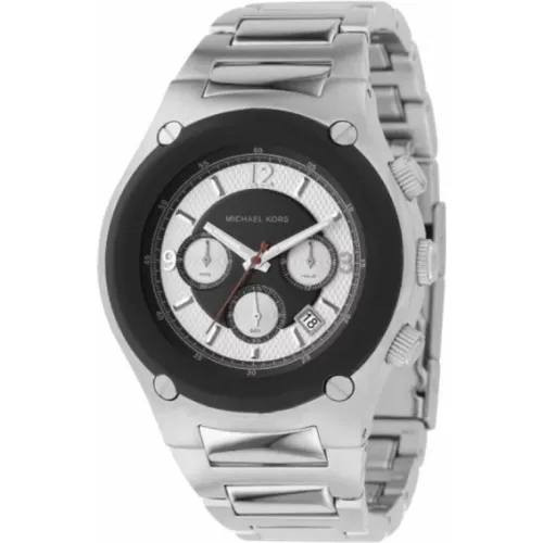 Stainless Steel Silver Man Watch - Michael Kors - Modalova