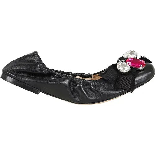 Womens Ballerinas Ss24 , female, Sizes: 3 UK, 5 UK - Casadei - Modalova