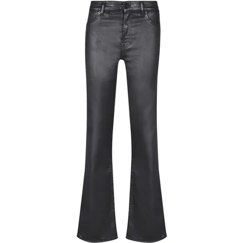 Schwarze Jeans für Frauen Aw23 , Damen, Größe: W28 - 7 For All Mankind - Modalova