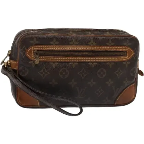 Pre-owned Canvas clutches , female, Sizes: ONE SIZE - Louis Vuitton Vintage - Modalova