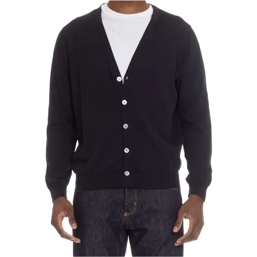 Cardigans , male, Sizes: 3XL, 2XL, L - Drumohr - Modalova