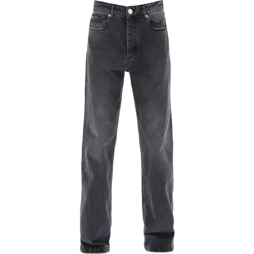 Lockere Jeans mit Geradem Schnitt , Herren, Größe: W31 - Ami Paris - Modalova