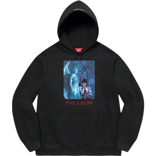 Limited Edition The Crow Kapuzenpullover Schwarz - Supreme - Modalova