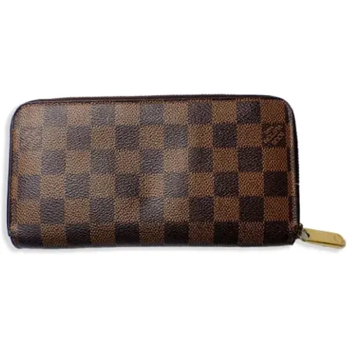 Pre-owned Canvas wallets , female, Sizes: ONE SIZE - Louis Vuitton Vintage - Modalova