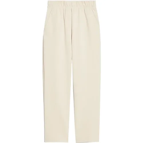 Weekend Trousers Sand , female, Sizes: XS, L, M, XL, S - Max Mara Weekend - Modalova