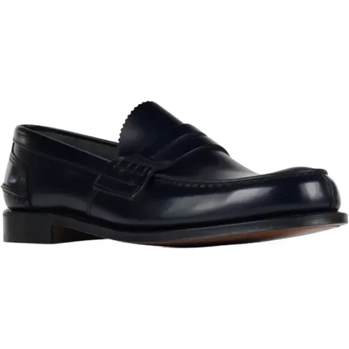 Tunbridge Leather Loafers , male, Sizes: 10 UK, 7 UK, 10 1/2 UK, 7 1/2 UK, 6 1/2 UK, 6 UK - Church's - Modalova