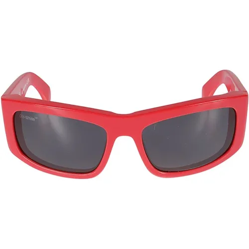 Stylish Sunglasses for Sophisticated Look , unisex, Sizes: 61 MM - Off White - Modalova