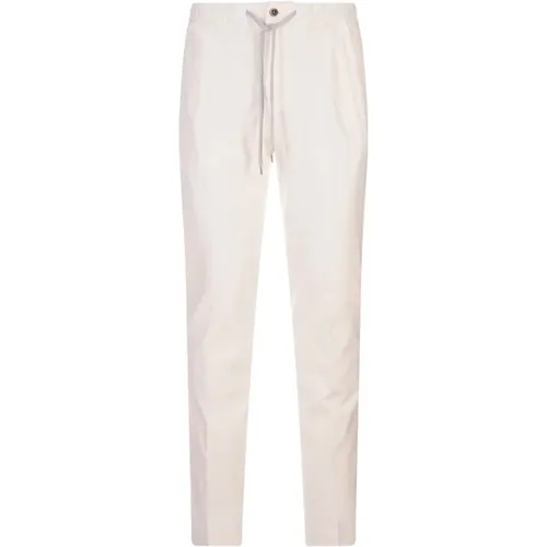 Tapered Stretch Cotton Trousers , male, Sizes: 2XL - PT Torino - Modalova