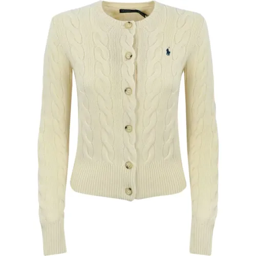 Geflochtener Cardigan für Damen , Damen, Größe: S - Ralph Lauren - Modalova