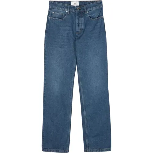 Denim Jeans with Classic Styling , female, Sizes: W28, W26 - Ami Paris - Modalova