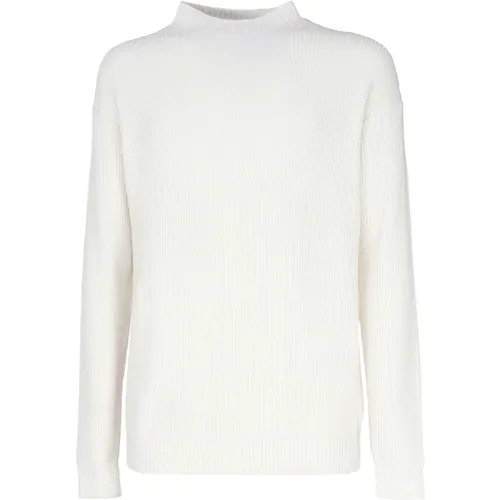 White Sweaters with 98% Cotton , male, Sizes: XL - Calvin Klein - Modalova