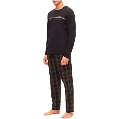 Urban Relax Long Set in Cotton , male, Sizes: 2XL - Hugo Boss - Modalova