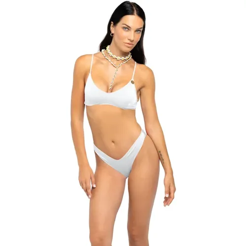 Shiny Exchange Color Bikini Top und Slip , Damen, Größe: M/L - 4Giveness - Modalova