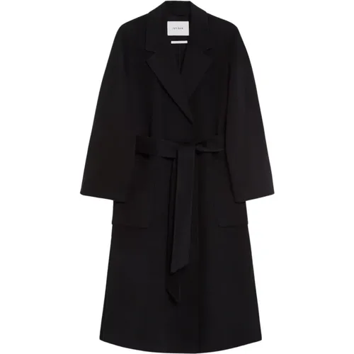 Midi Wool Coat with Belt and Pockets , female, Sizes: L, XS, XL, M, S, 3XL, 2XL - IVY OAK - Modalova