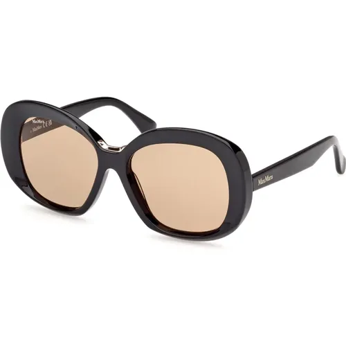 Edna Sunglasses 01E , female, Sizes: ONE SIZE - Max Mara - Modalova