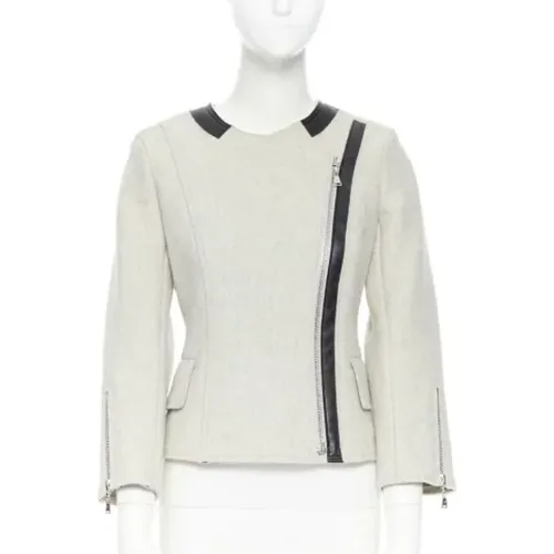 Pre-owned Wool outerwear , female, Sizes: S - Louis Vuitton Vintage - Modalova
