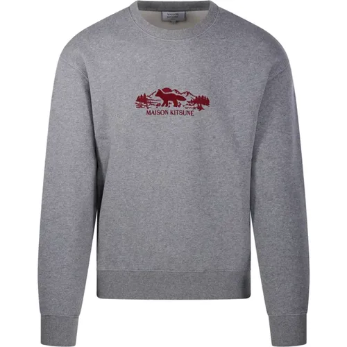 Fox Comfort Sweatshirt , Herren, Größe: XL - Maison Kitsuné - Modalova