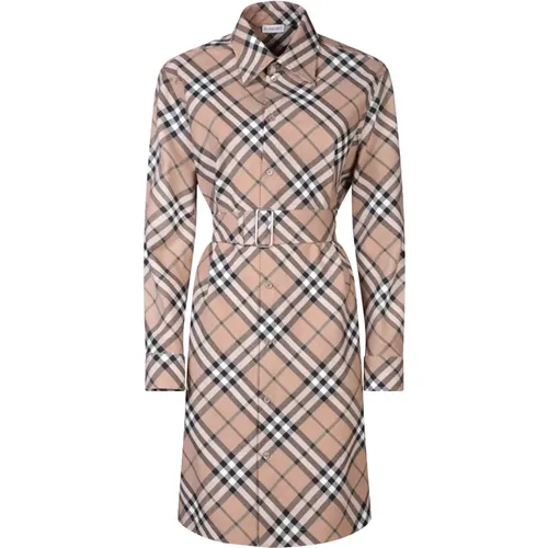 Elegant Dress Aw24 , female, Sizes: 3XS, 2XS - Burberry - Modalova