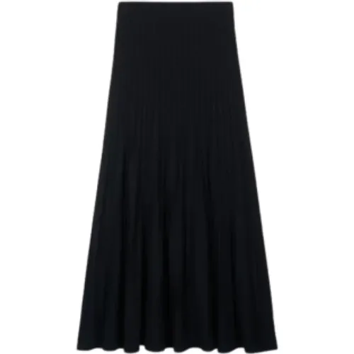 Fluid Midi Skirt , female, Sizes: S, XS - BA&SH - Modalova