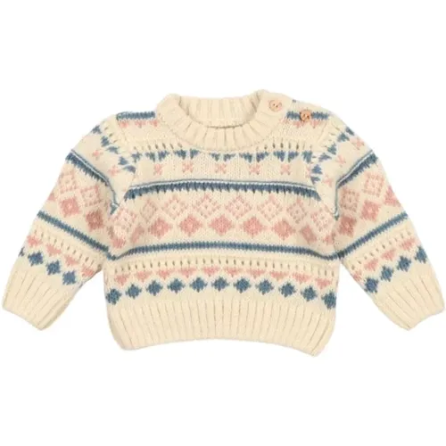 Bunter Jacquard Baby Jumper Pullover - The New Society - Modalova