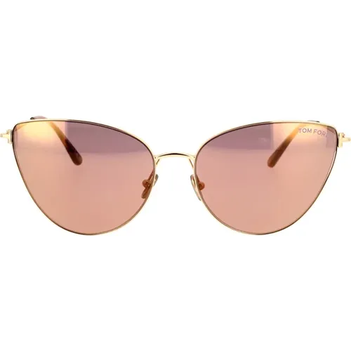 Anais Ft1005/S Sunglasses in Rose Gold , unisex, Sizes: 62 MM - Tom Ford - Modalova