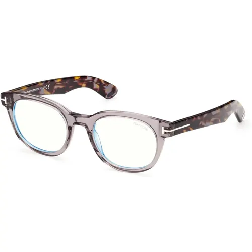 Blau Block Brillengestell , unisex, Größe: 50 MM - Tom Ford - Modalova