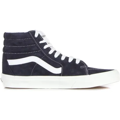 High-Top Sneaker Mid /White , male, Sizes: 8 1/2 UK, 9 UK, 8 UK, 11 UK - Vans - Modalova