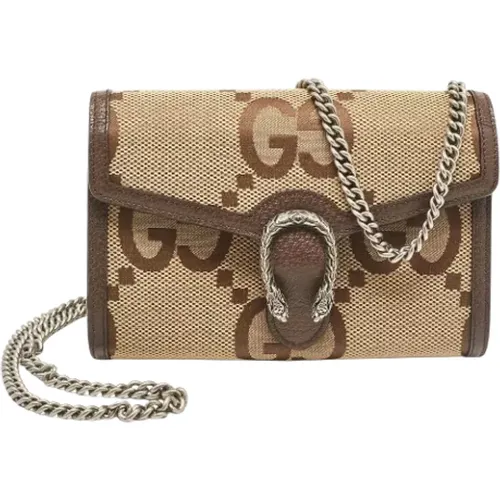 Pre-owned Canvas wallets , female, Sizes: ONE SIZE - Gucci Vintage - Modalova