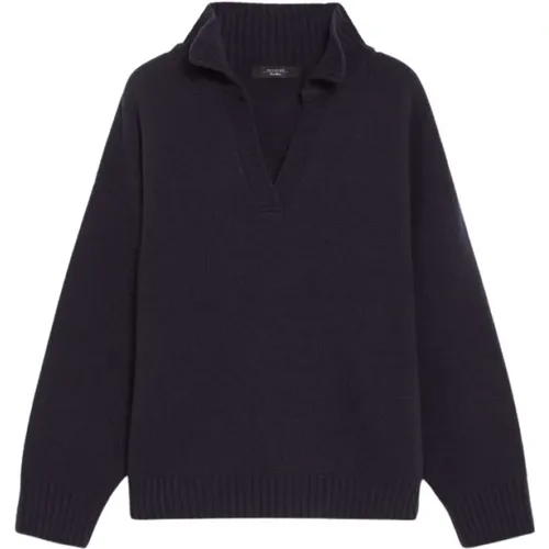 V-Ausschnitt Pullover , Damen, Größe: XS - Max Mara Weekend - Modalova