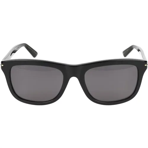 Stylische Sonnenbrille GG1444S,Dunkel Havana/Grüne Sonnenbrille - Gucci - Modalova