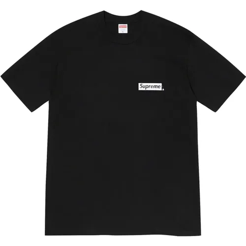 Limitierte Auflage Spiral Tee Schwarz , Herren, Größe: M - Supreme - Modalova