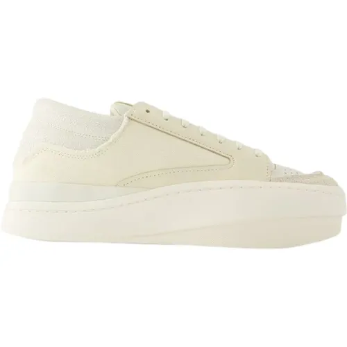 Lux Bball Low Sneakers - Leather - White , female, Sizes: 6 UK, 5 UK, 7 1/2 UK - Y-3 - Modalova