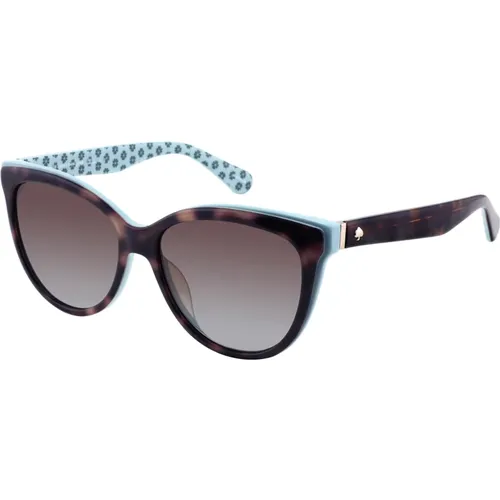 Sunglasses DAESHA/S, Havana/Grey Shaded Sunglasses,Flowered /Grey Shaded Sunglasses, / Shaded Sunglasses - Kate Spade - Modalova