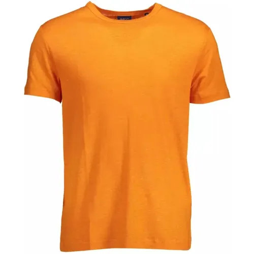 Besticktes T-Shirt aus Bio-Baumwolle - Gant - Modalova