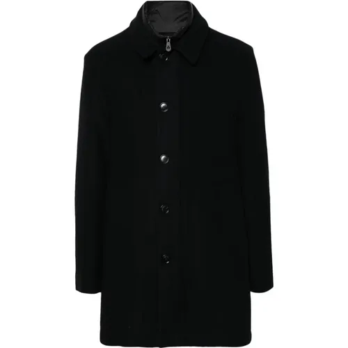 Wool Blend Textured Coat , male, Sizes: 2XL - Peuterey - Modalova