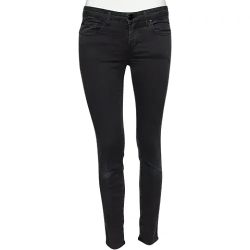 Pre-owned Cotton jeans , female, Sizes: S - Versace Pre-owned - Modalova