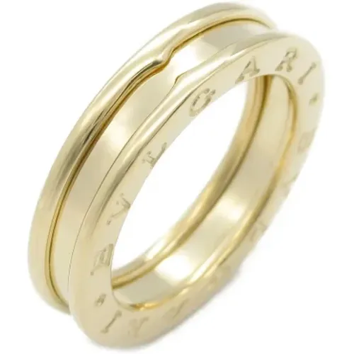 Pre-owned Gold rings , female, Sizes: ONE SIZE - Bvlgari Vintage - Modalova