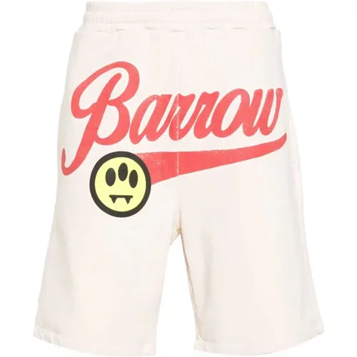 Turtledove Sweatshorts , male, Sizes: L - Barrow - Modalova